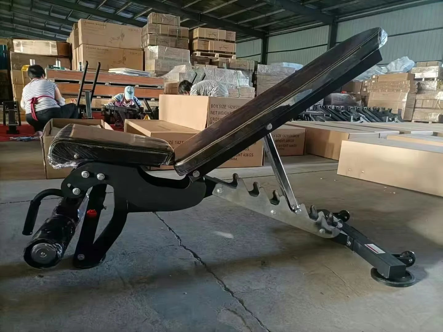 Most Popular Adjustable Multi-Functional Unisex Heavy Duty Weight Lifting Bench, Gym Equipment Workout Bench