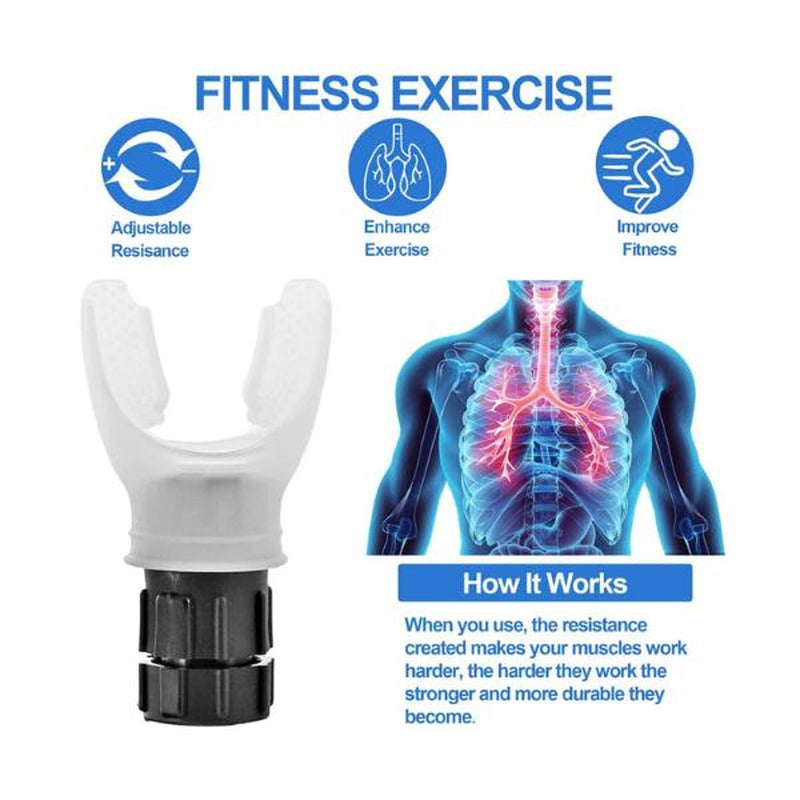 Lung Enhancement Trainer - Effective Pulmonary Exercise Device for Improved Lung Function and Overall Health