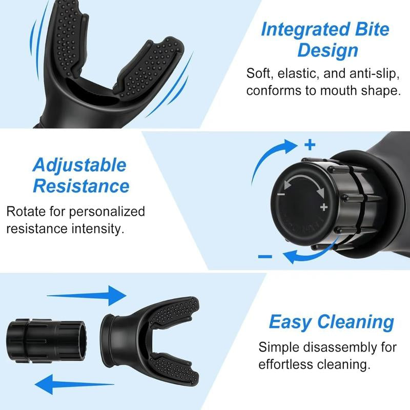 Lung Enhancement Trainer - Effective Pulmonary Exercise Device for Improved Lung Function and Overall Health